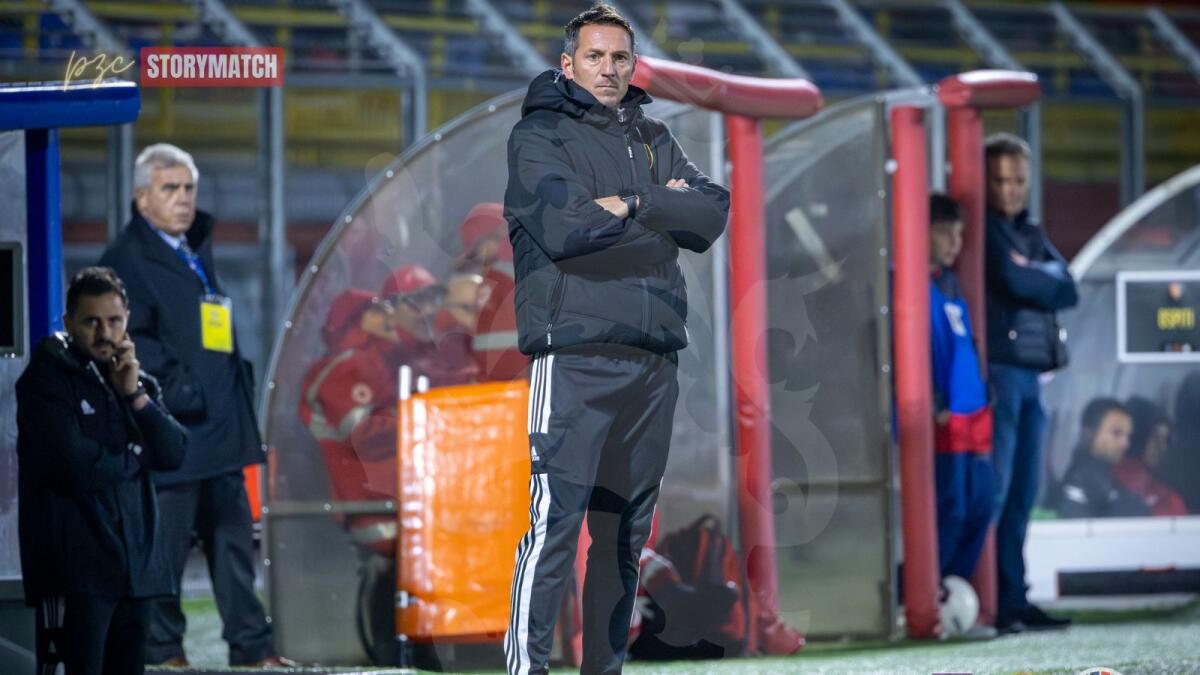 #CrotonePotenza | Qui Potenza - Mister De Giorgio prova lo scherzetto al "suo" Crotone - L'allenaotre del Potenza Pietro De Giorgio - Foto: Potenza Calcio