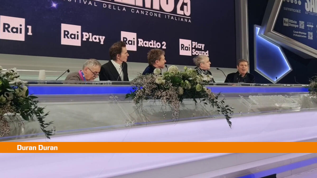 Sanremo, Duran Duran "40 anni fa travolti dall'entusiasmo dei fan" -