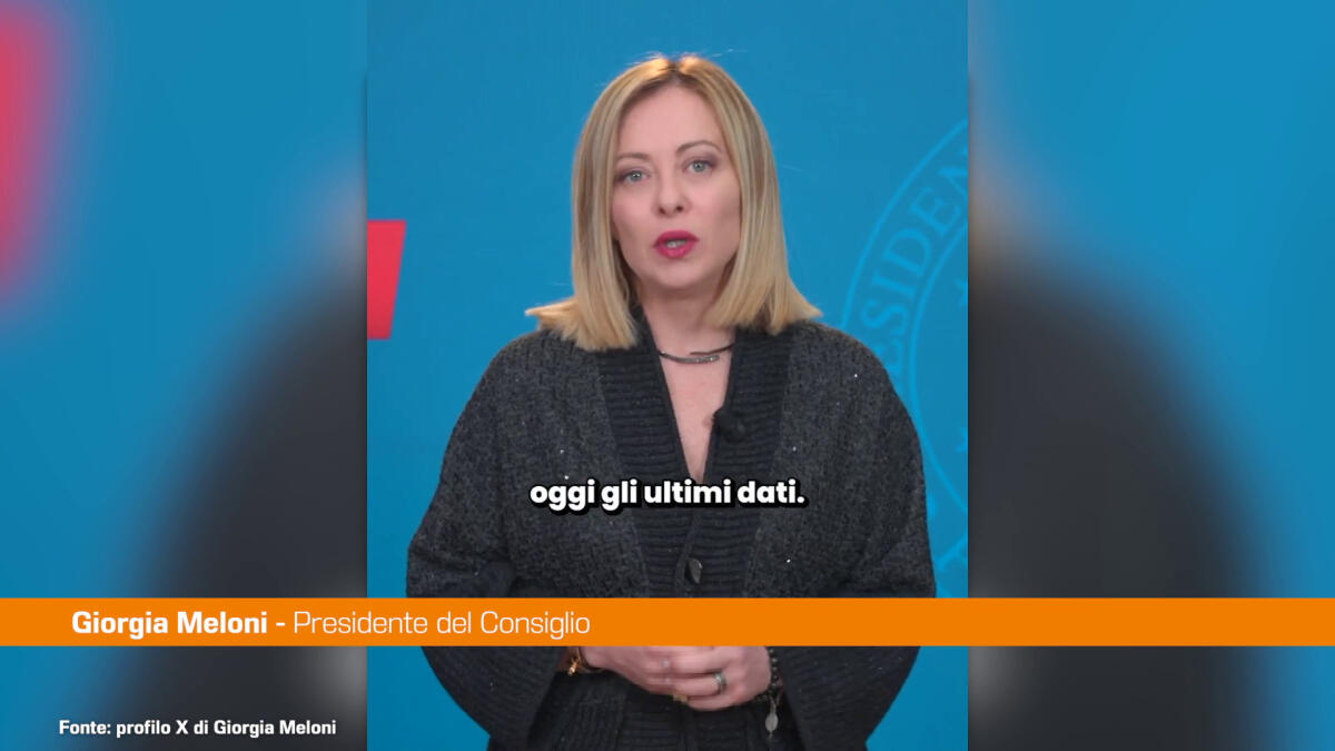 Meloni "Bugie su condoni, da governo recupero record dell'evasione" - 