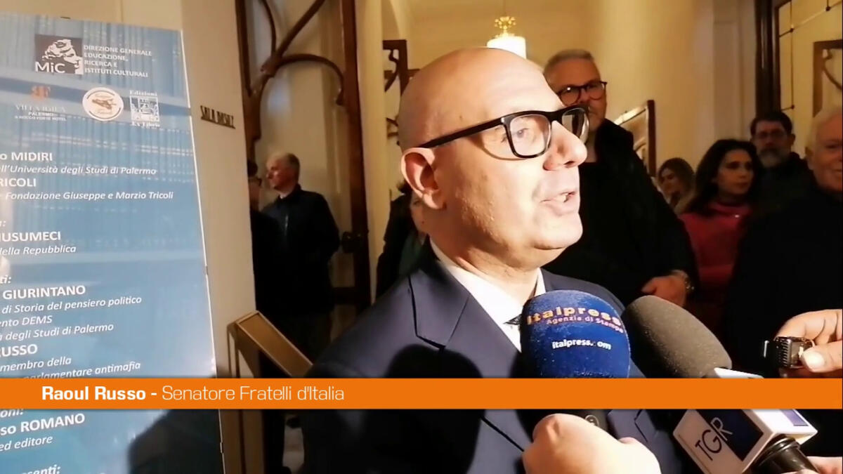 Russo "Ricordo di Giuseppe Tricoli radice profonda di azione politica" -