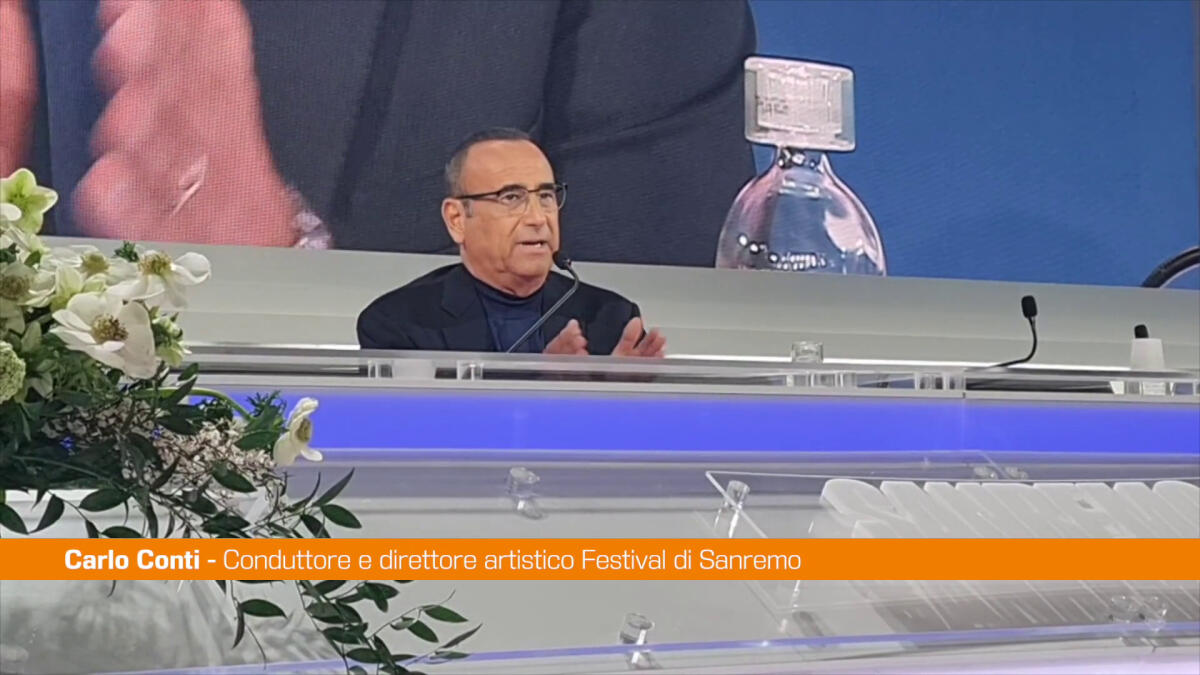 Sanremo, Conti "Video del Papa arrivato il 1° febbraio" - 