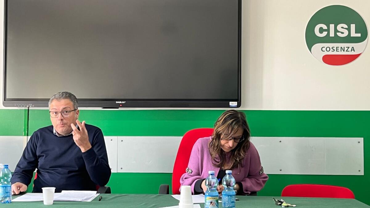 Giuseppe Lavia, neo Segretario Generale CISL Calabria, lascia dopo 6 anni la UST CISL di Cosenza - 
