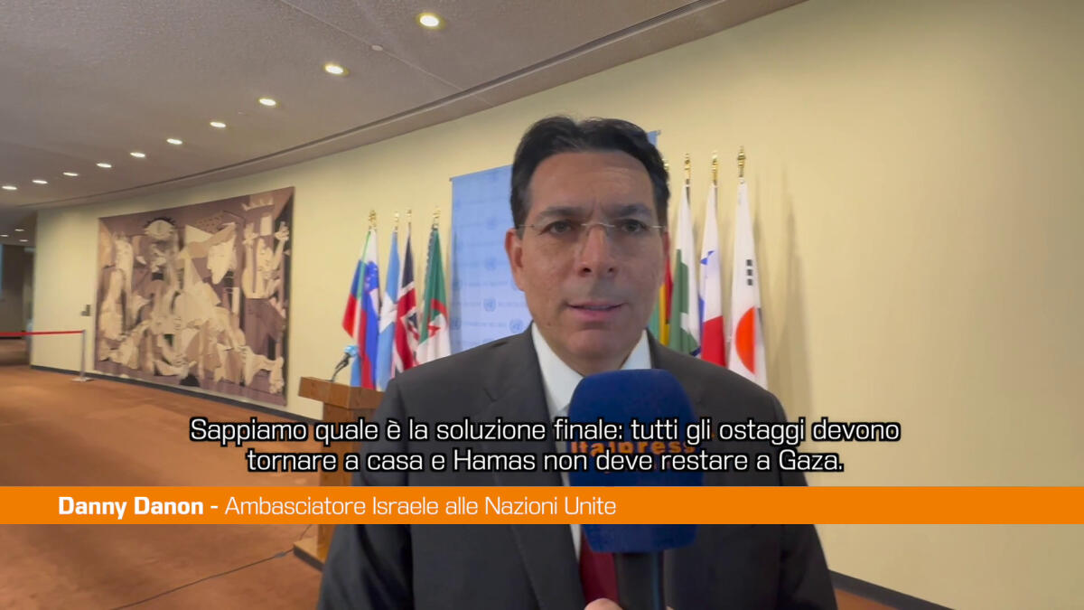 Ambasciatore israeliano all'ONU "Hamas non resterà a Gaza" - 