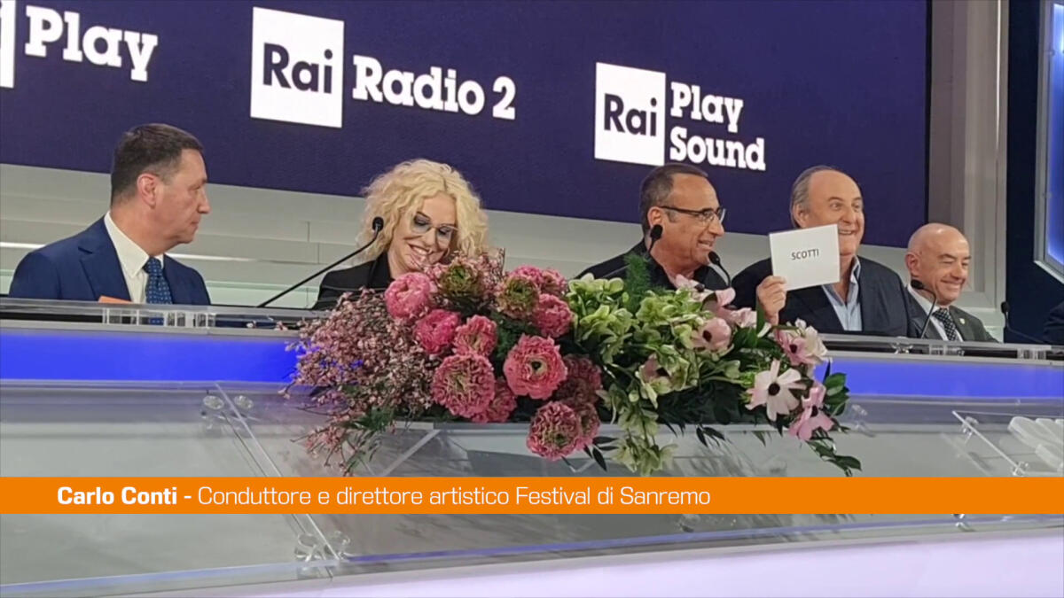Conti "Sanremo 2025 con Clerici e Scotti, ritmo e musica al centro" - 