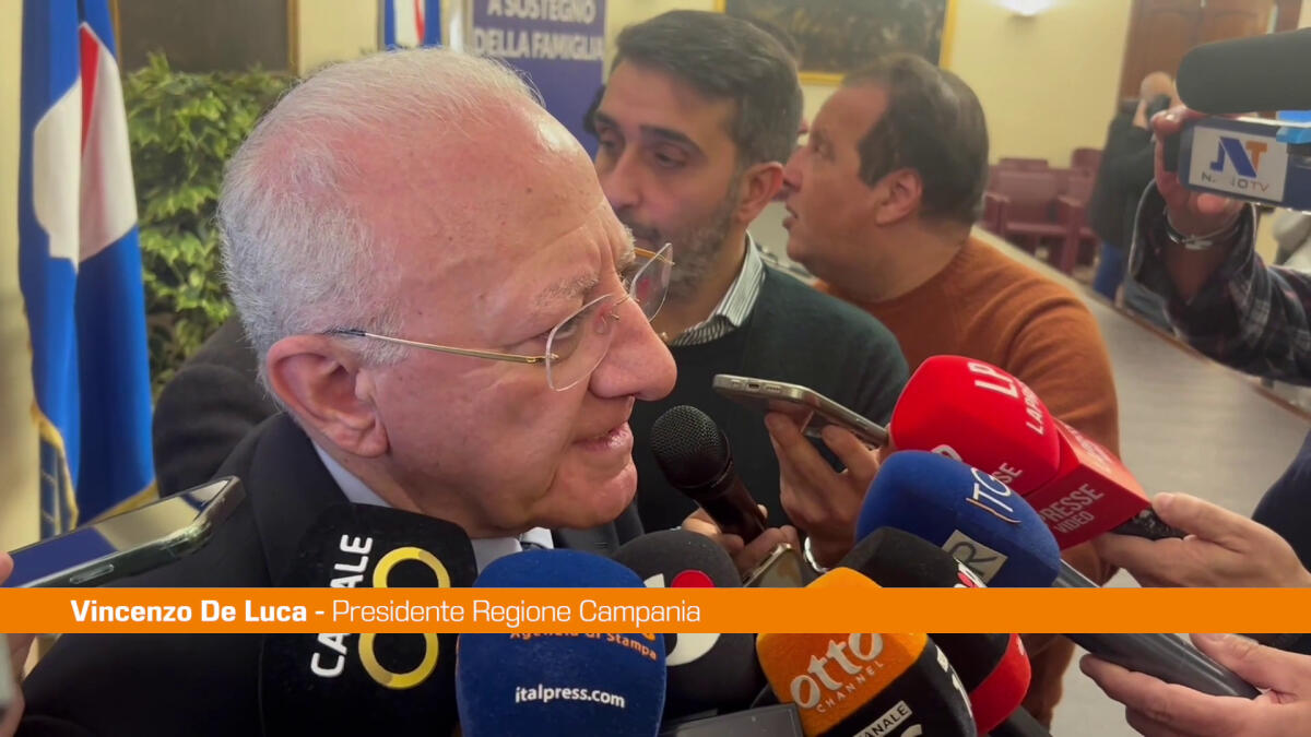 Fine Vita, De Luca “Decideremo senza ideologismi” - 