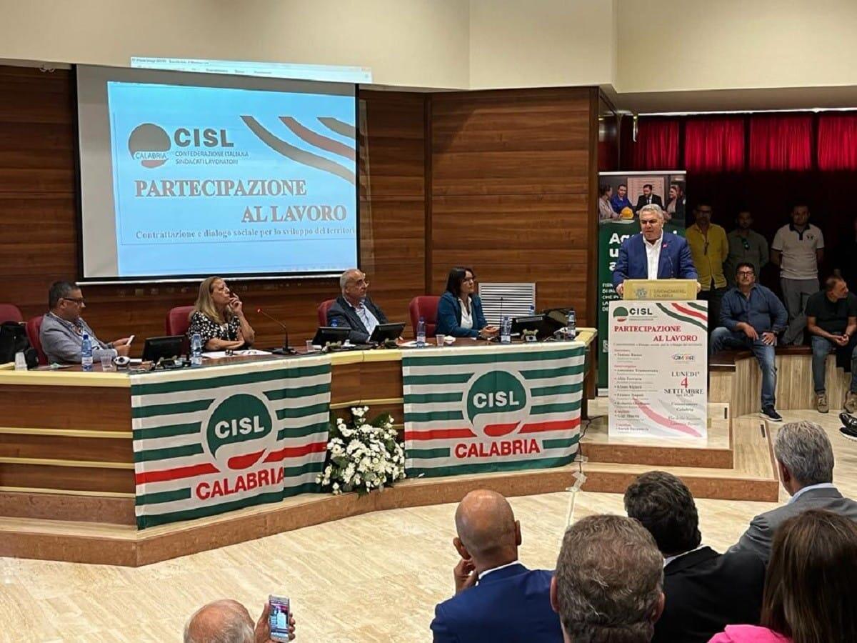 La Cisl calabrese a Roma per la legge sulla partecipazione dei lavoratori alla gestione delle imprese - 
