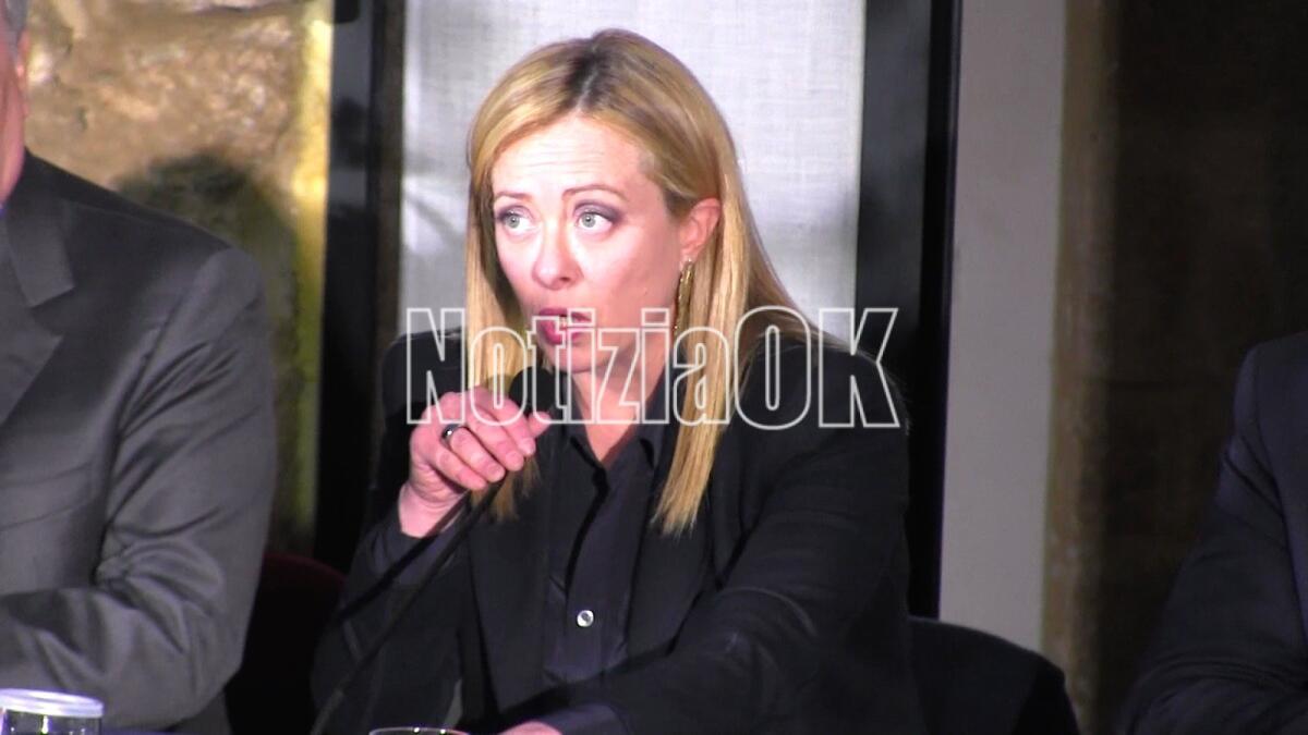 Giorgia Meloni: "Profondo cordoglio per la tragica scomparsa del figlio del senatore Occhiuto" - 