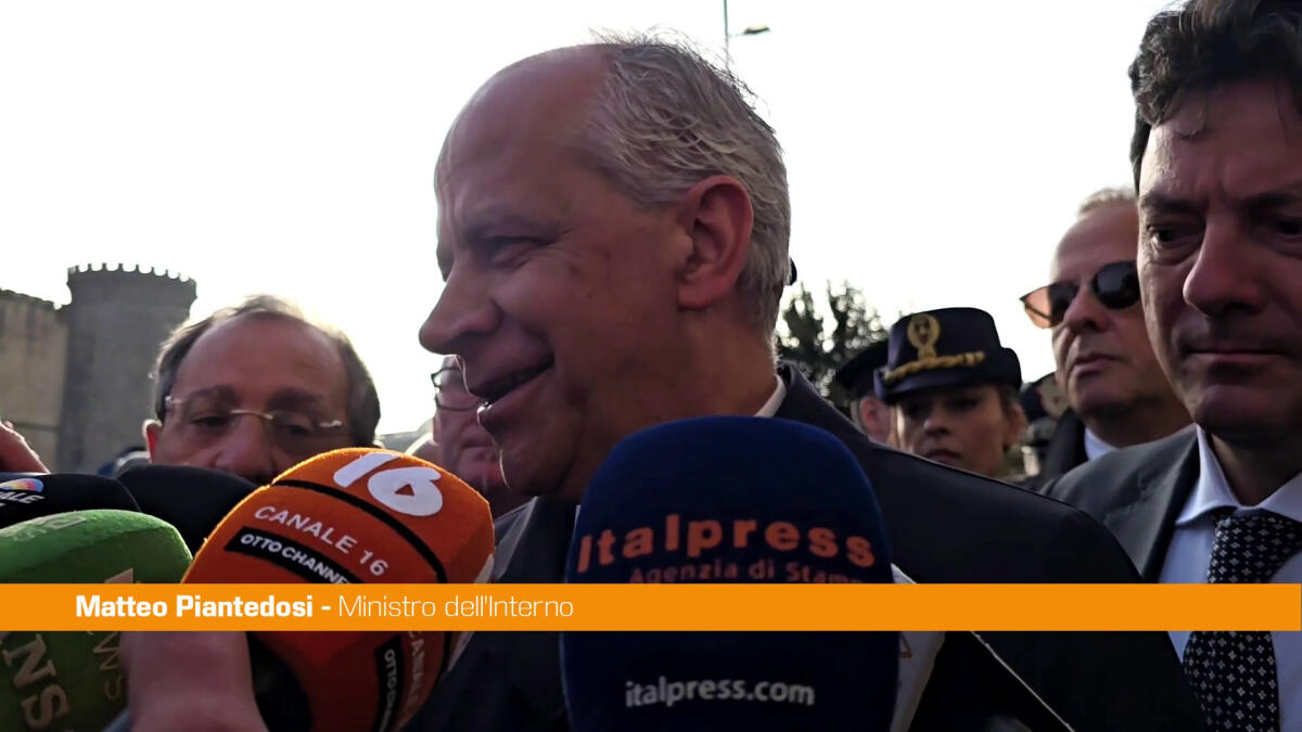 Campania, Piantedosi "Contentissimo se candidato fosse Zinzi" - 