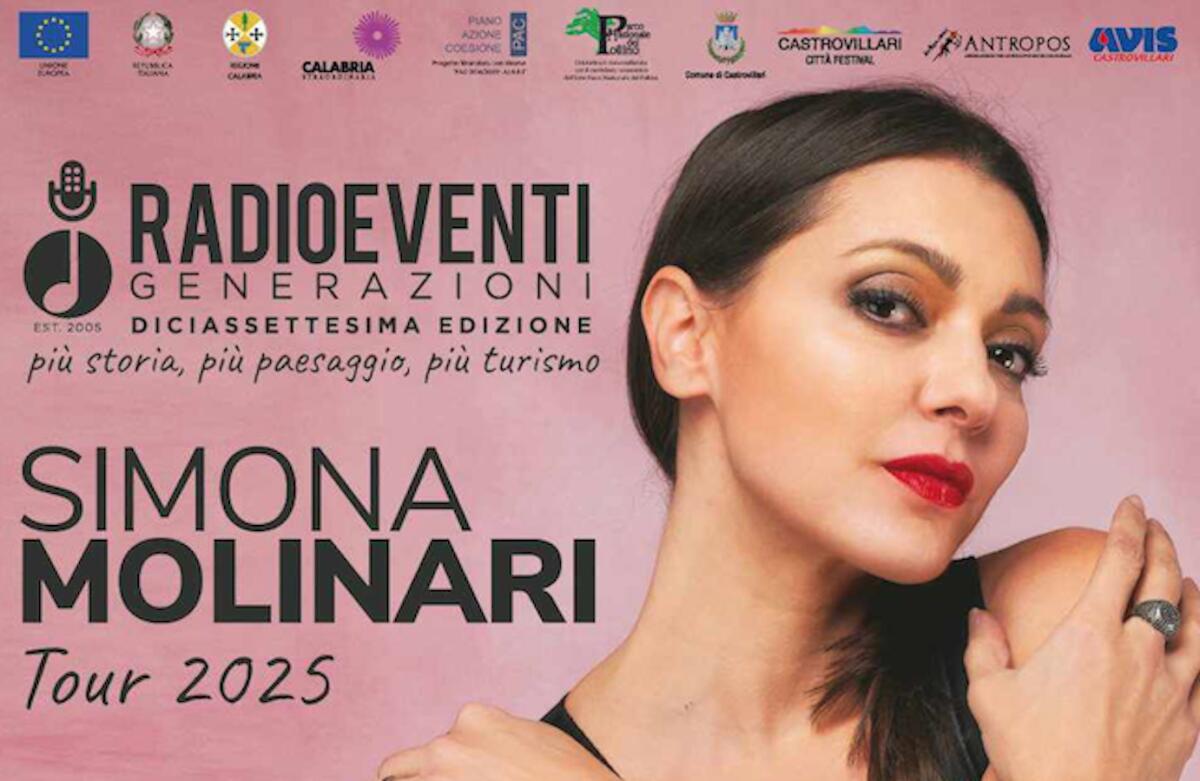 Castrovillari - Simona Molinari all'evento Radio Eventi Generazioni. Più storia, più paesaggio, più turismo - 