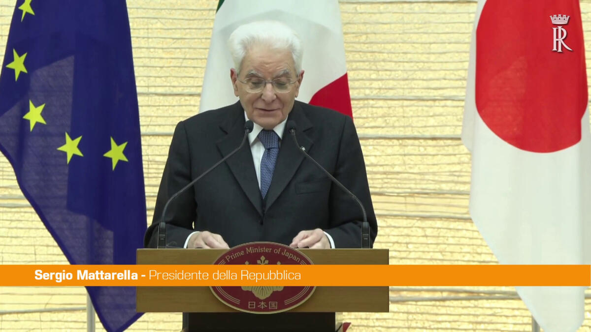 Mattarella "Scambi tra Italia e Giappone aperti a ogni ambito" - 