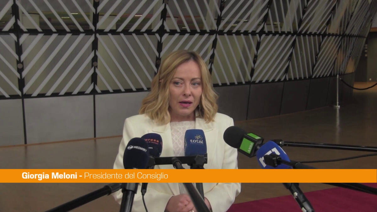 Ue, Meloni "Riarmo parola non adatta, ci vogliono messaggi chiari" - 