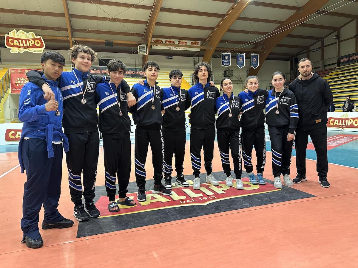 Karate - Ludovica Panunzio oro al Gran Prix Brutium, bronzo per le squadre AKC maschili e femminili U18 - 