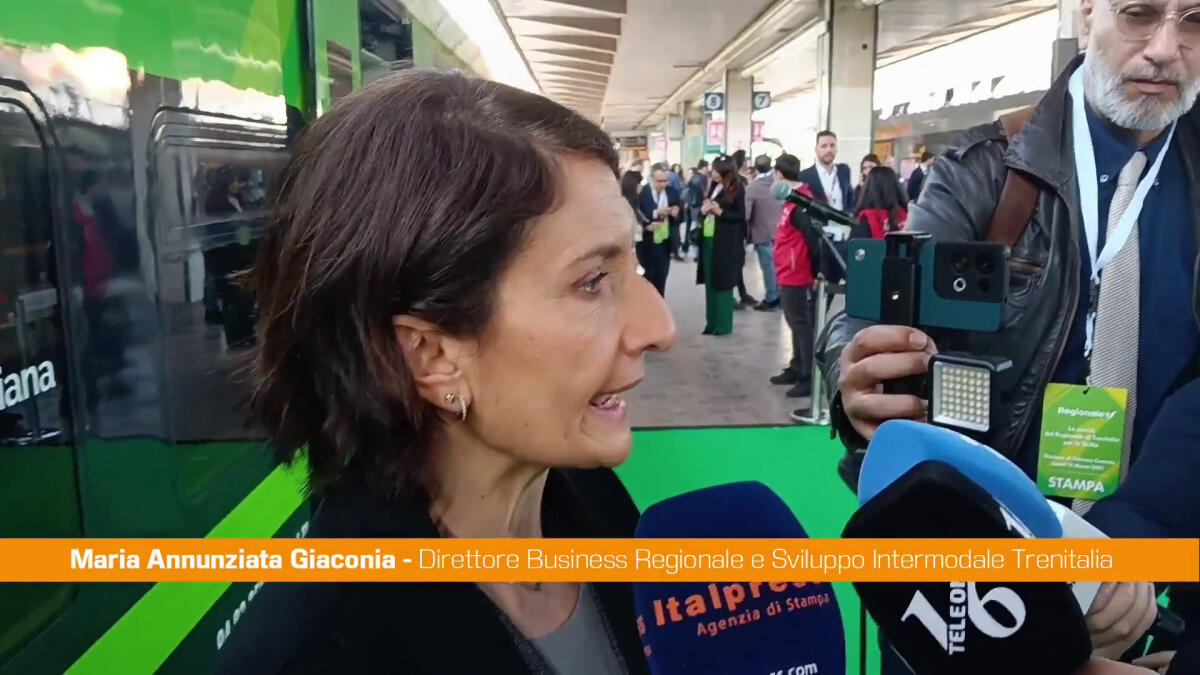 Trenitalia, Giaconia "In Sicilia treni di ultima generazione" - 
