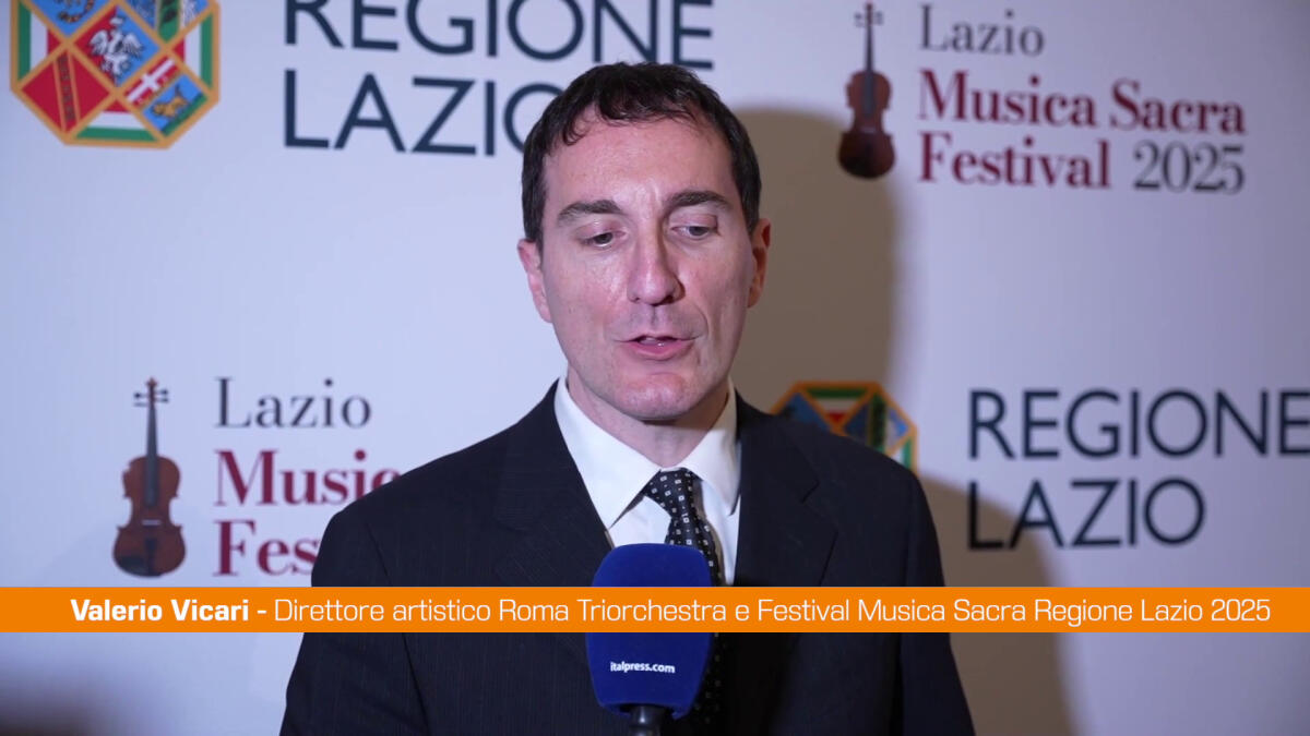 Vicari "Festival della Musica Sacra del Lazio occasione unica” -