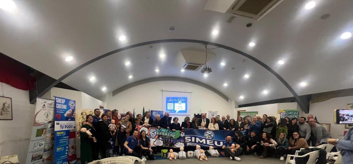 (Foto) A Cirò Marina "Bimbi sicuri" con la Simeup. Successo per l'evento sulle emergenze pediatriche - 