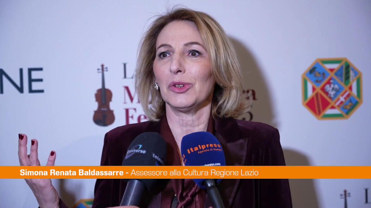 Baldassarre "Festival Musica Sacra esalta patrimonio culturale Lazio" - 