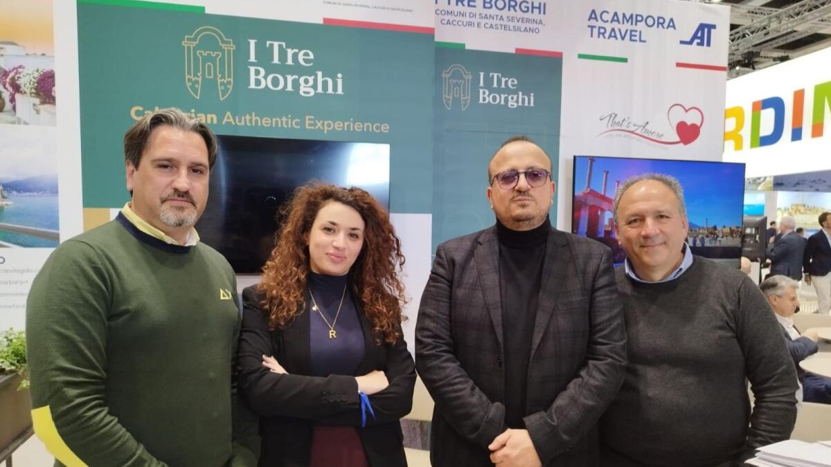 I Tre Borghi, Caccuri, Castelsilano e Santa Severina, si presentano a Berlino - 
