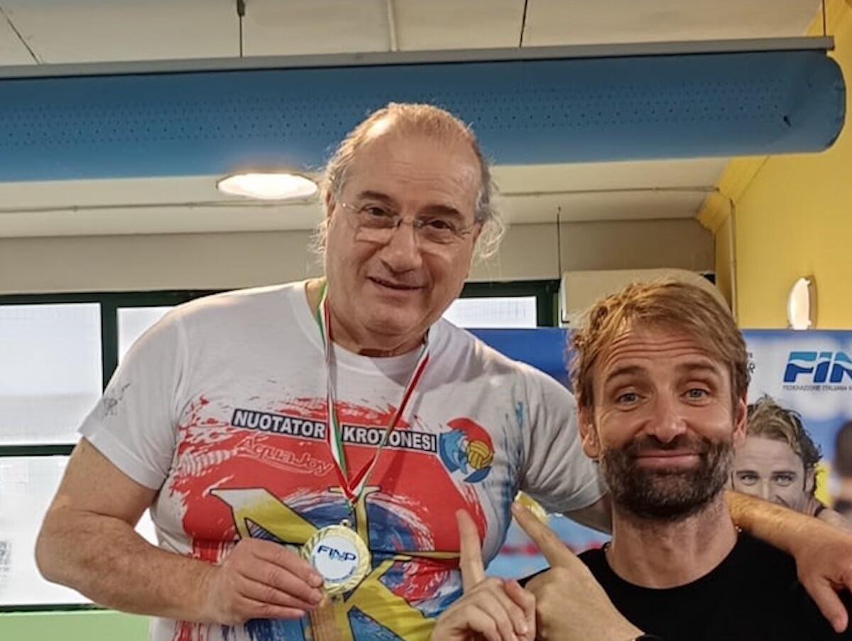 Nuoto - Il crotonese Salvatore Suppa tre volte sul podio - 