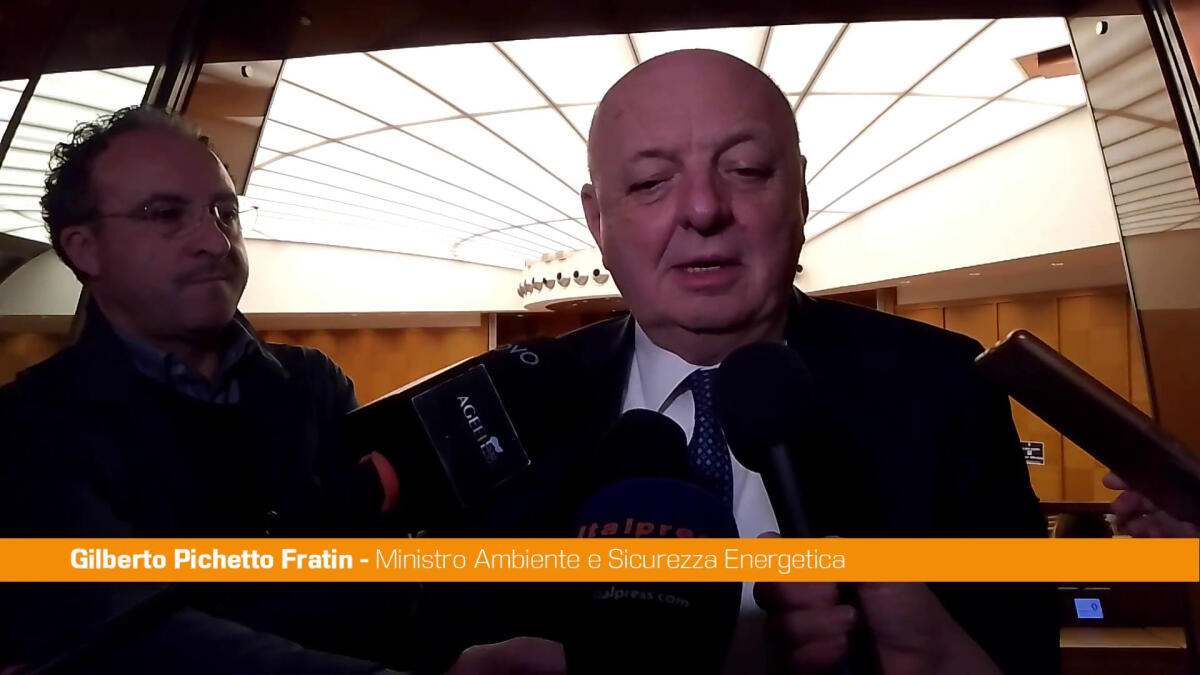 Pichetto Fratin "L'acqua non è inesauribile, serve utilizzo razionale" -