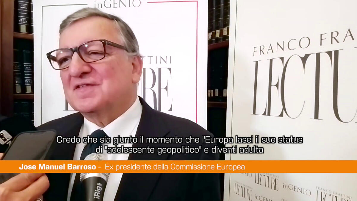 Ue, Barroso "Arrivato momento che Europa pensi a sua difesa" - 