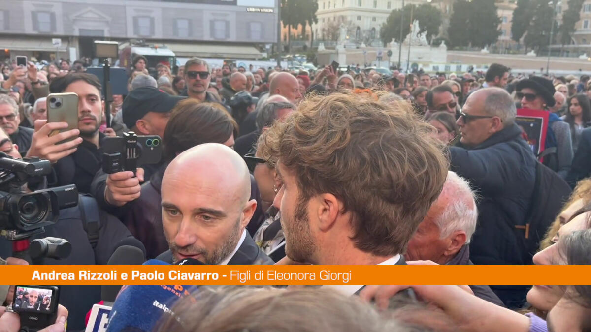 Eleonora Giorgi, figli "Ricordiamola con un sorriso" - 