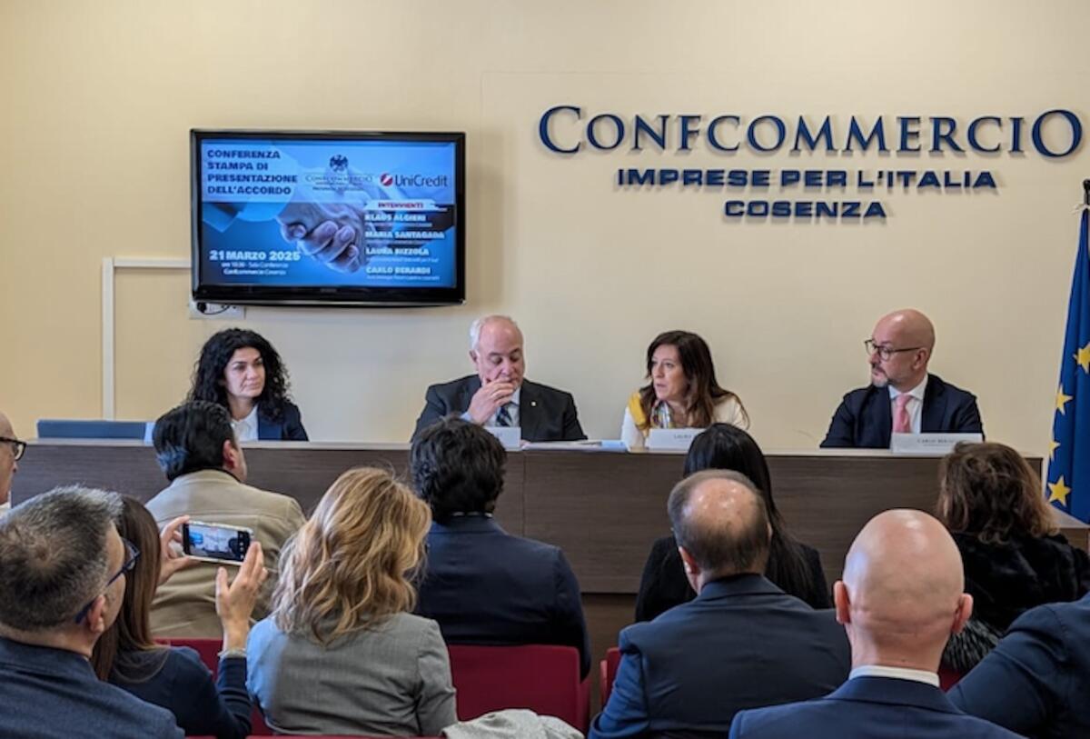 Cosenza - Confcommercio e UniCredit lanciano un nuovo accordo per le imprese - 