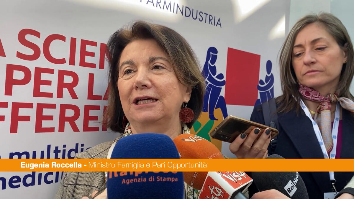Roccella "Industria farmaceutica avanti sul welfare aziendale" -