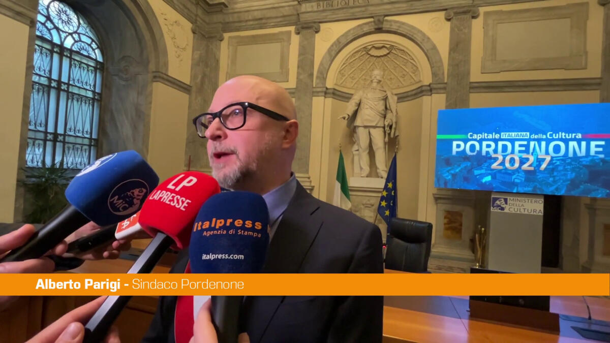 Pordenone Capitale cultura 2027, il sindaco "Felici della vittoria" - 