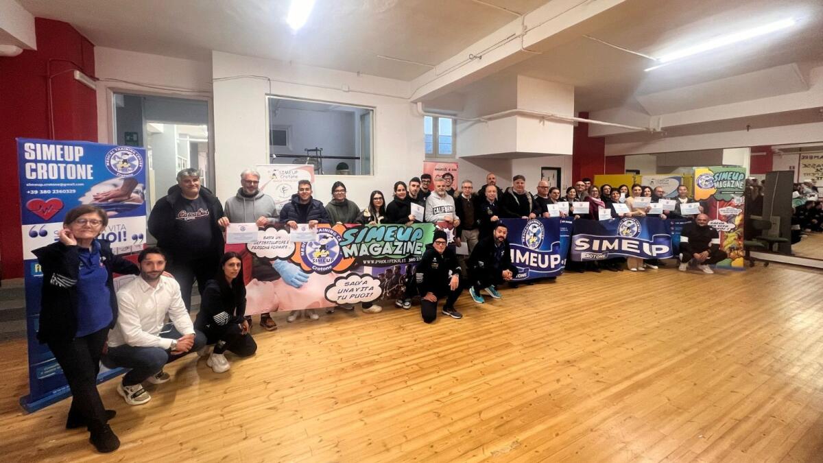 Grande successo per il corso BLSD organizzato dalla Simeup Crotone (Foto Gallery) - 