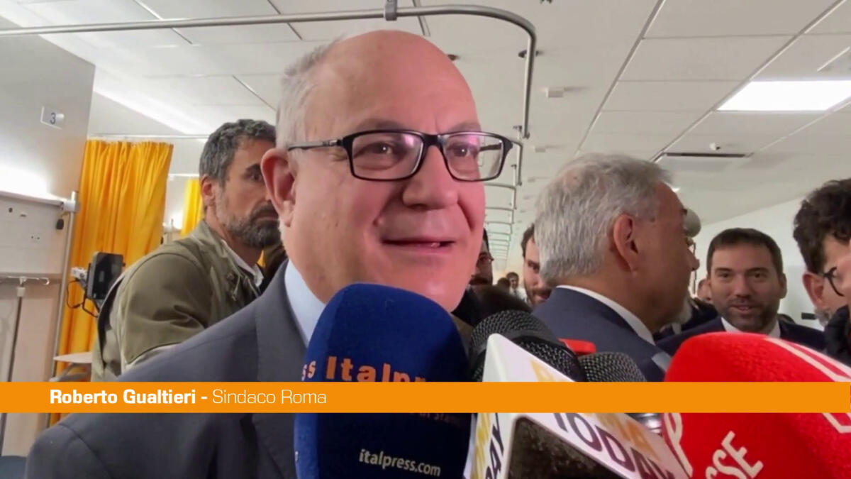 Gualtieri "Potenziamento pronto soccorso del Gemelli un grande regalo" -