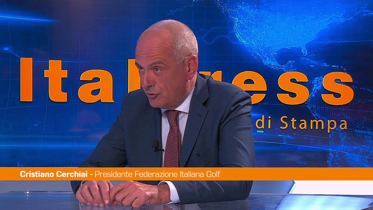 Cerchiai "Un onore guidare la Federgolf nell'era post-Chimenti" - 