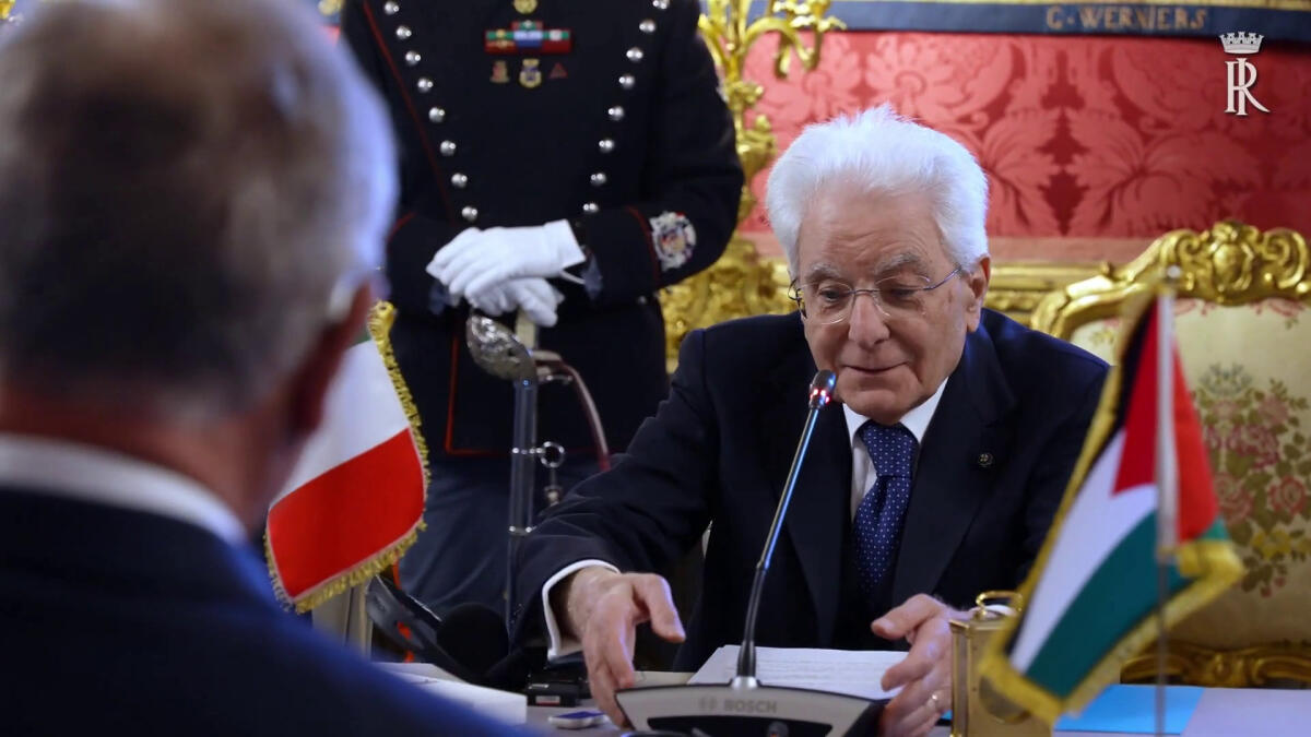 Mattarella incontra il re di Giordania "Mediazione esemplare in M.O." -