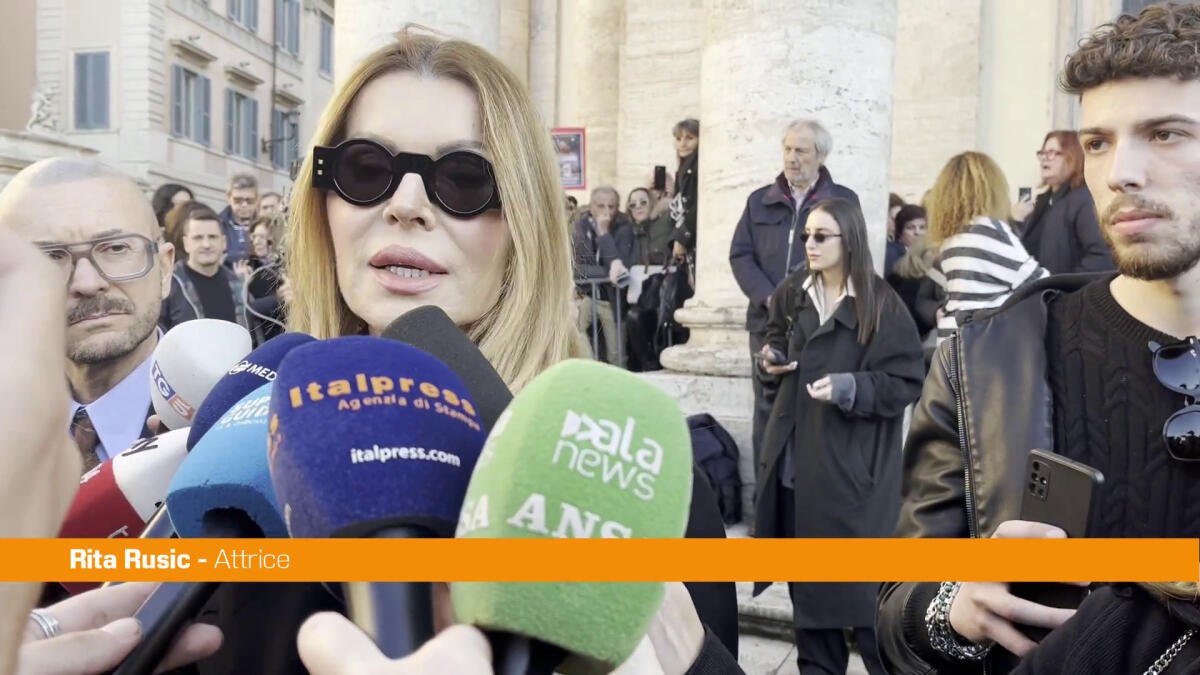 Funerali di Eleonora Giorgi, Rita Rusic "Mancherà la sua luce" - 