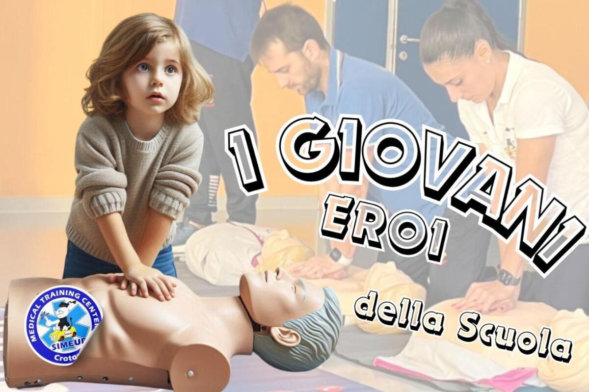 Crotone - "Giovani eroi", con la Simeup la formazione sulle emergenze sanitarie entra nelle scuole - 