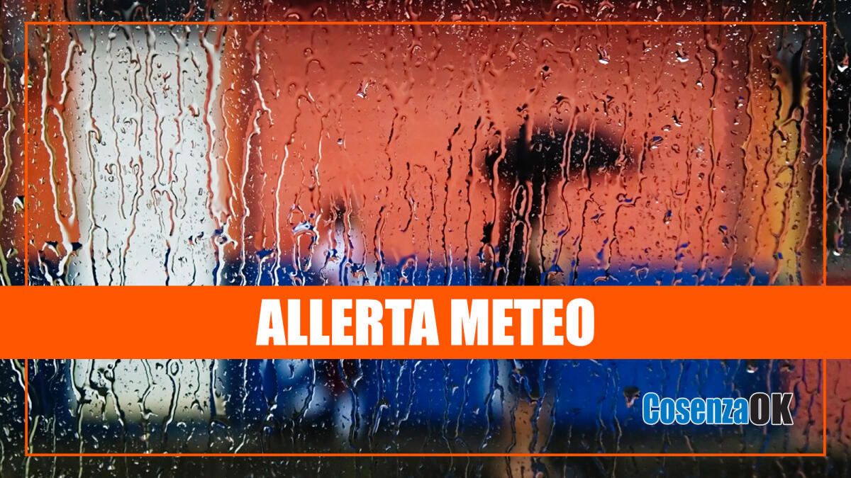 Maltempo - Si alza l'allerta in tutta la Calabria - 