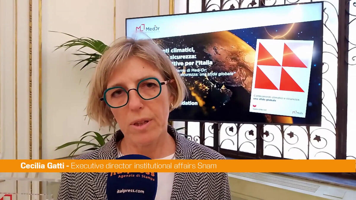 Clima, Gatti (Snam) "La sfida è saper rispondere al cambiamento" -