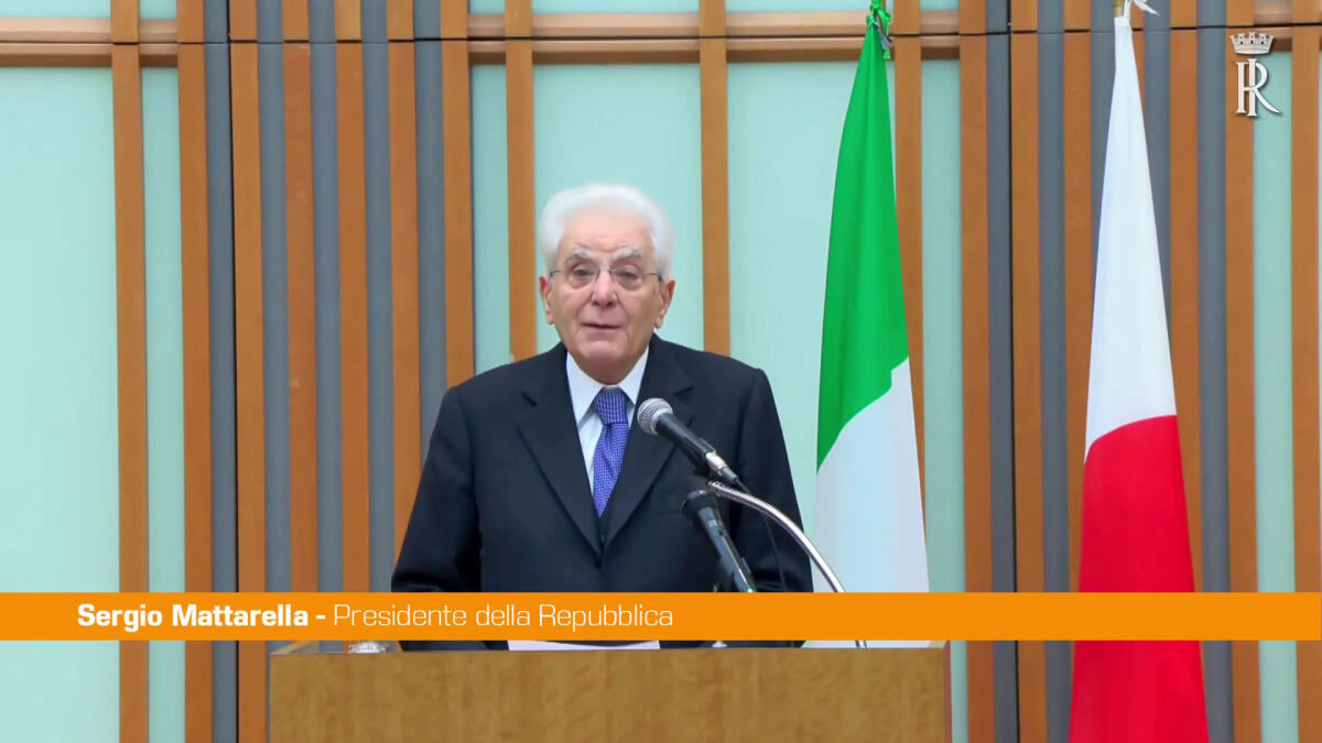 Mattarella "Giappone e Italia impegnate nella transizione verde" - 