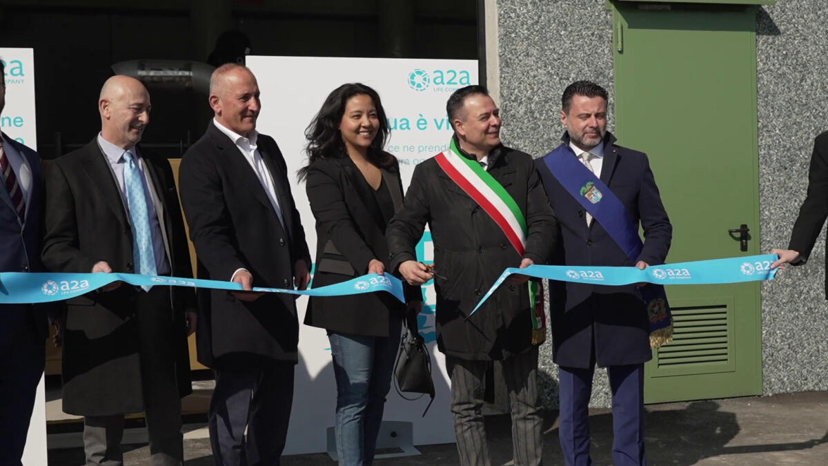 A2A inaugura il depuratore di Calvisano, piano da 81 milioni - 