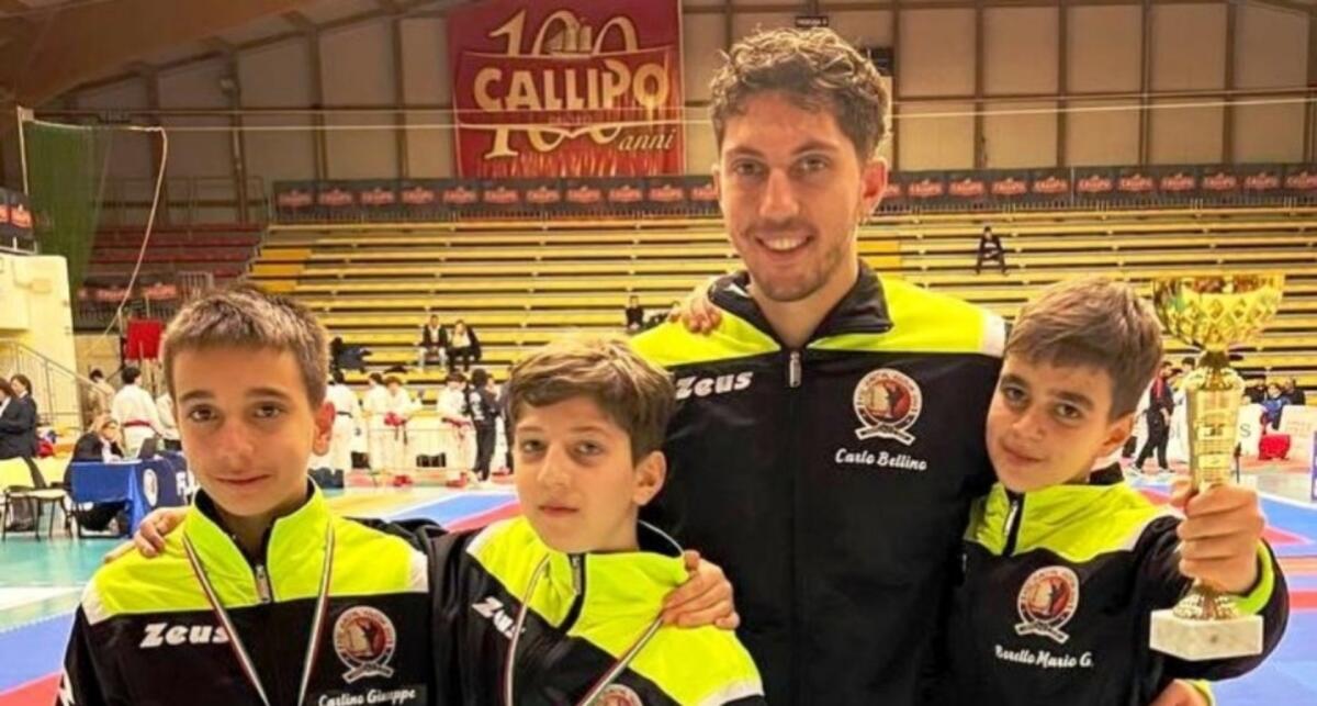 Karate - La Martial Kroton Ryu brilla al Gran Prix Brutium di Vibo - 