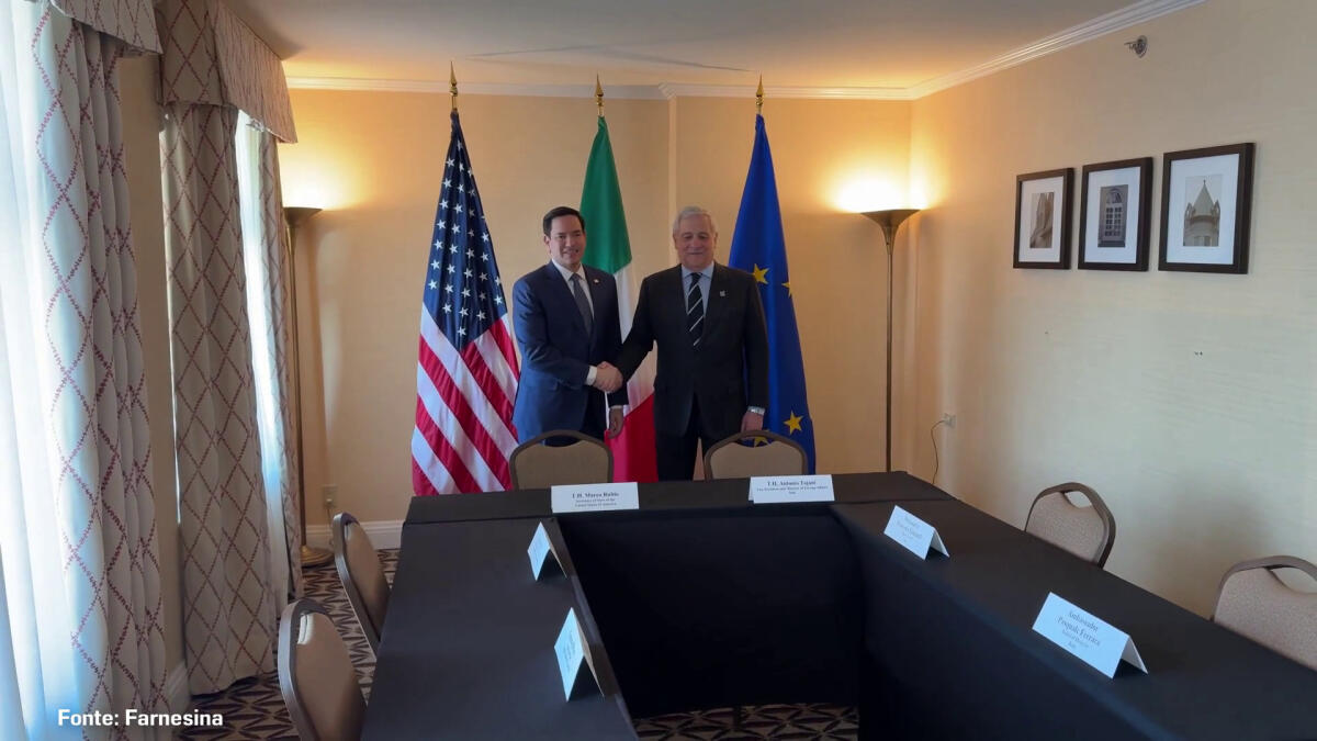 Italia-Usa, incontro Tajani-Rubio a margine G7 in Canada - 