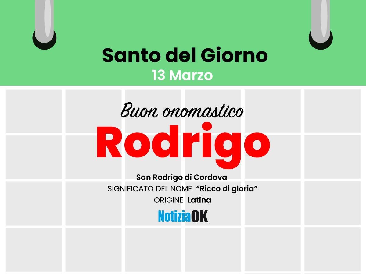 Oggi la Chiesa celebra la memoria di San Rodrigo - 