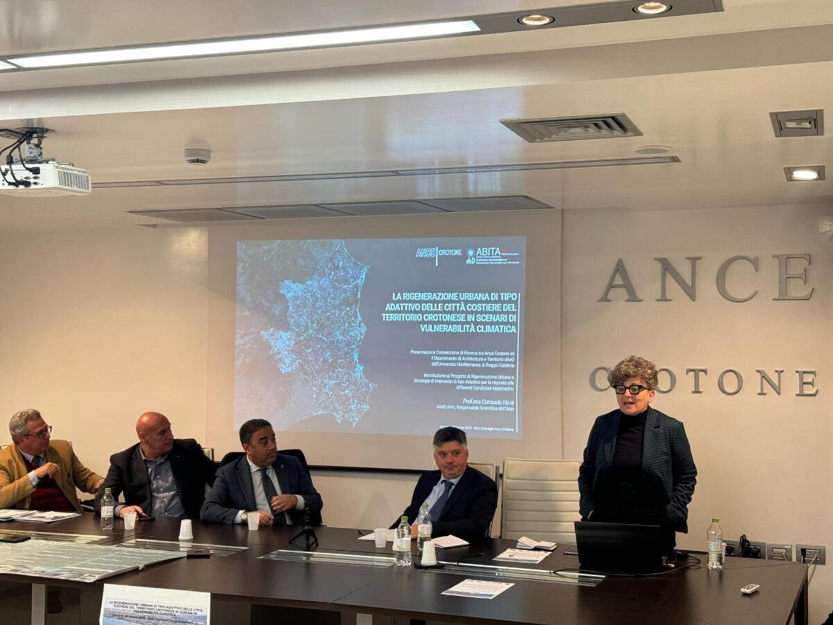 ANCE Crotone e Università Mediterranea insieme per la rigenerazione urbana e la resilienza climatica - 