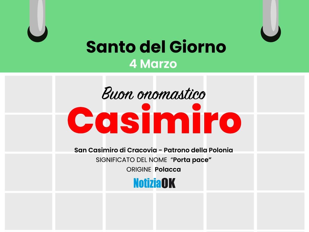 Oggi la chiesa celebra la memoria di San Casimiro - 