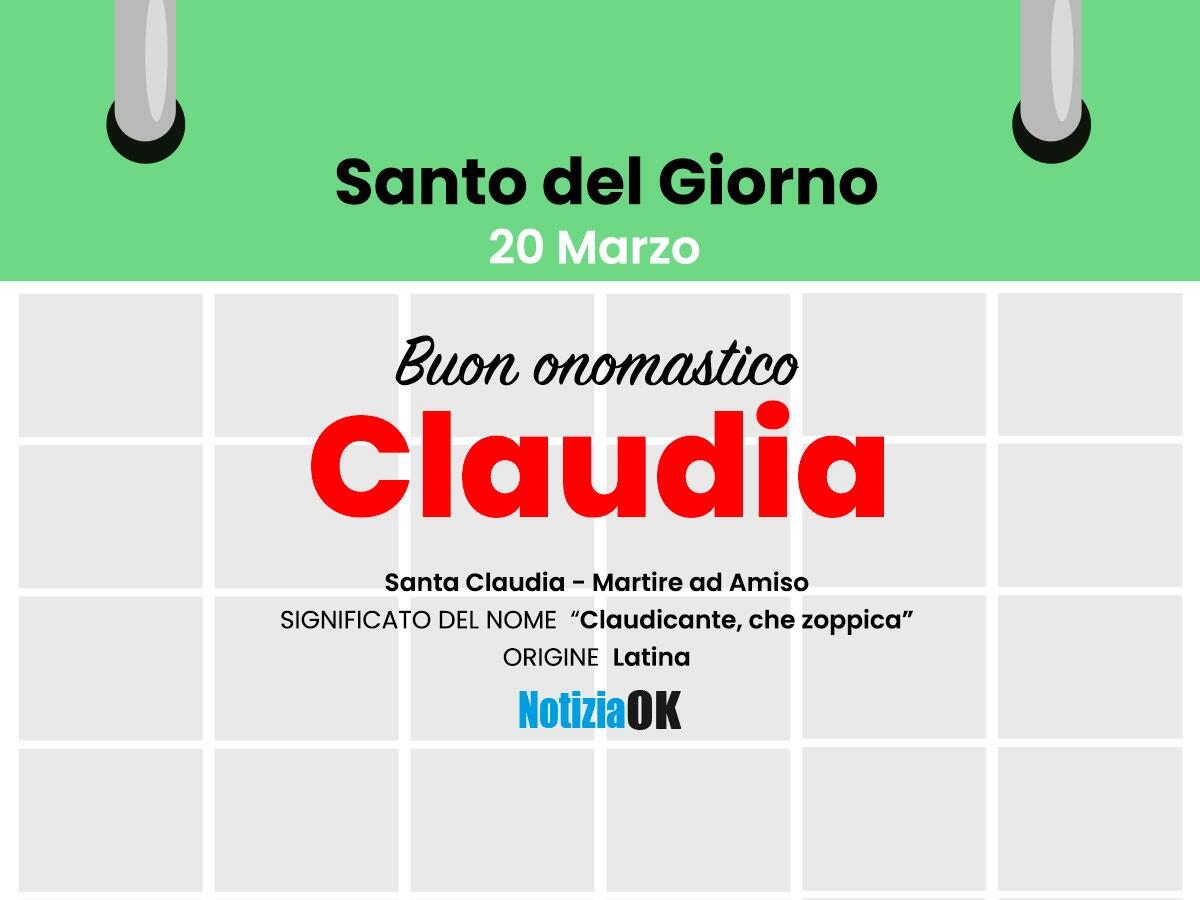 Oggi la Chiesa celebra la memoria di Santa Claudia - 
