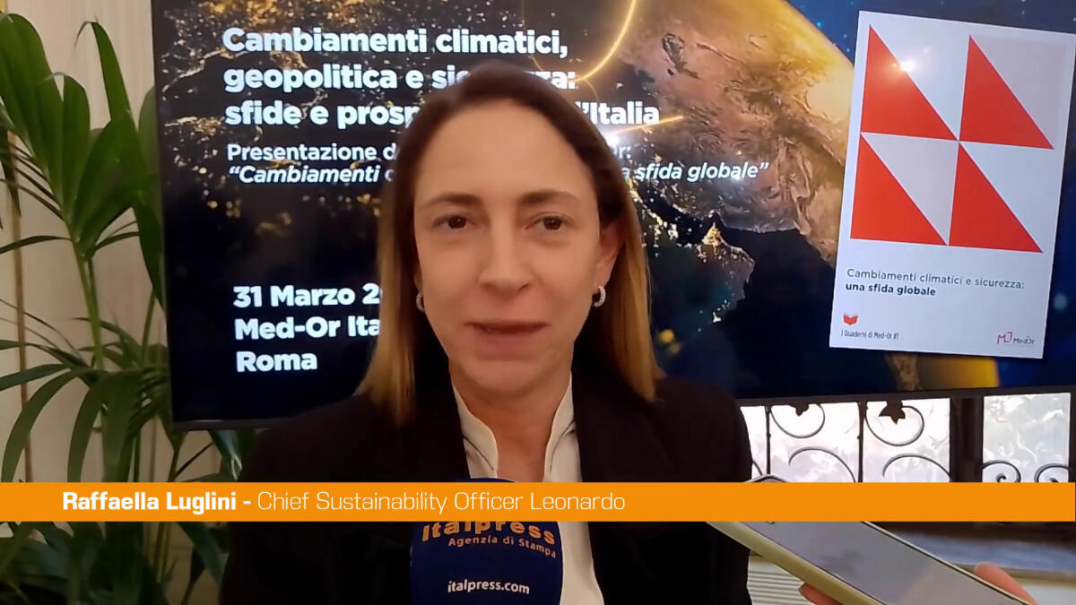 Luglini (Leonardo) "Non c'è sviluppo sostenibile senza sicurezza" - 