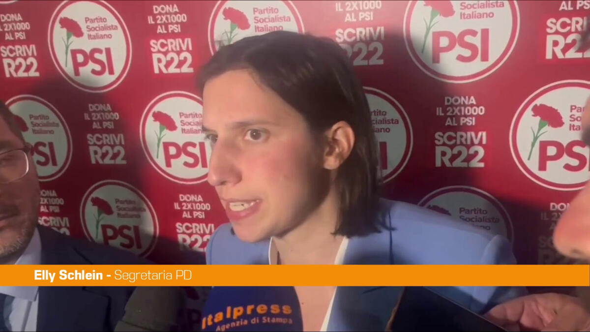 Schlein "Ripresi i raid a Gaza, nemmeno una parola da Meloni" - 