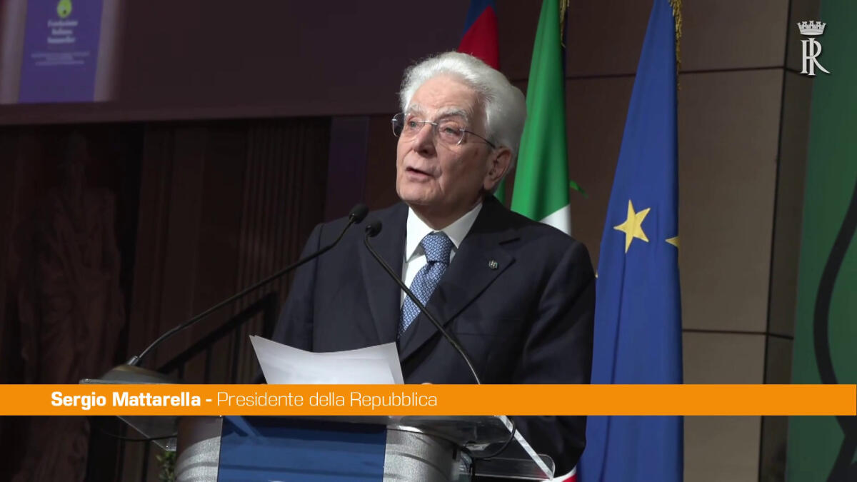 Mattarella "Chiusura dei mercati un danno per le eccellenze italiane" -