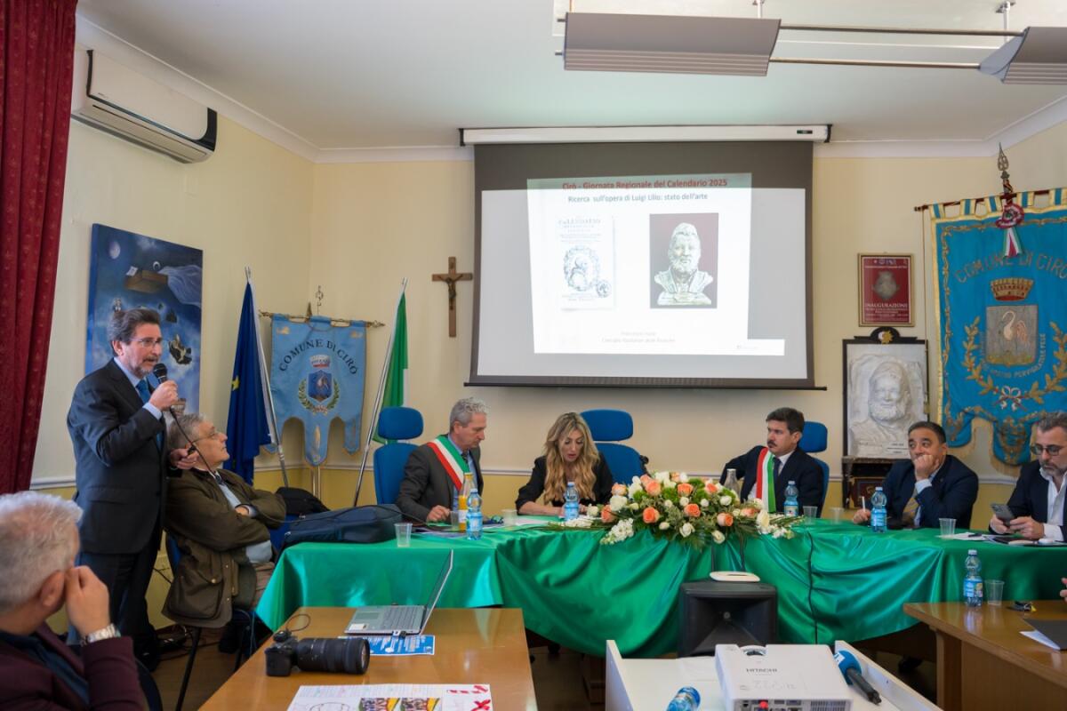 Cirò omaggia Lilio nella Giornata del Calendario - 