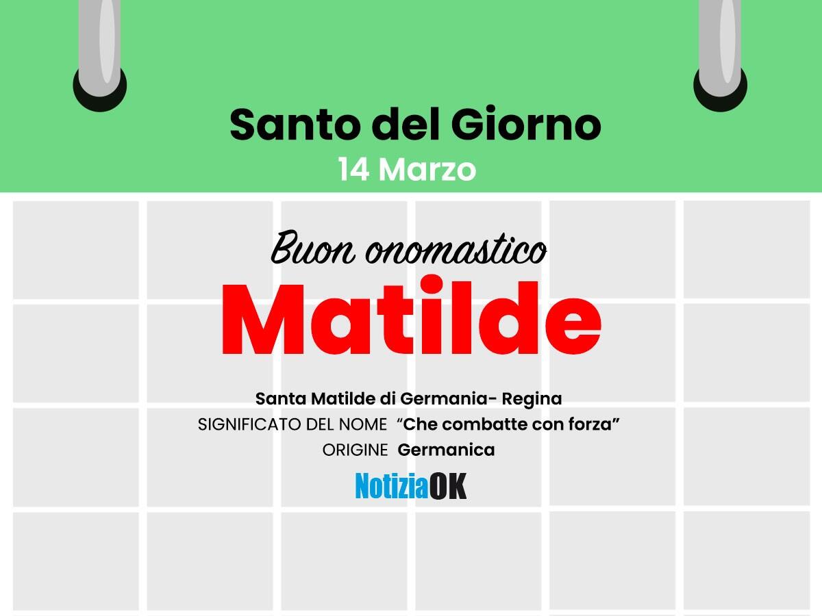 Oggi la Chiesa celebra la memoria di Santa Matilde - 