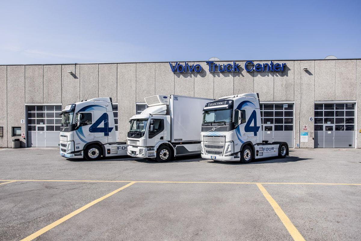 Volvo Trucks Italia prosegue partnership con Four Sustainable Logistics - 
